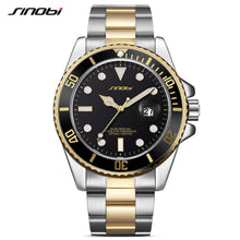 SINOBI fashion luxury automatic date-steel Men's Watch